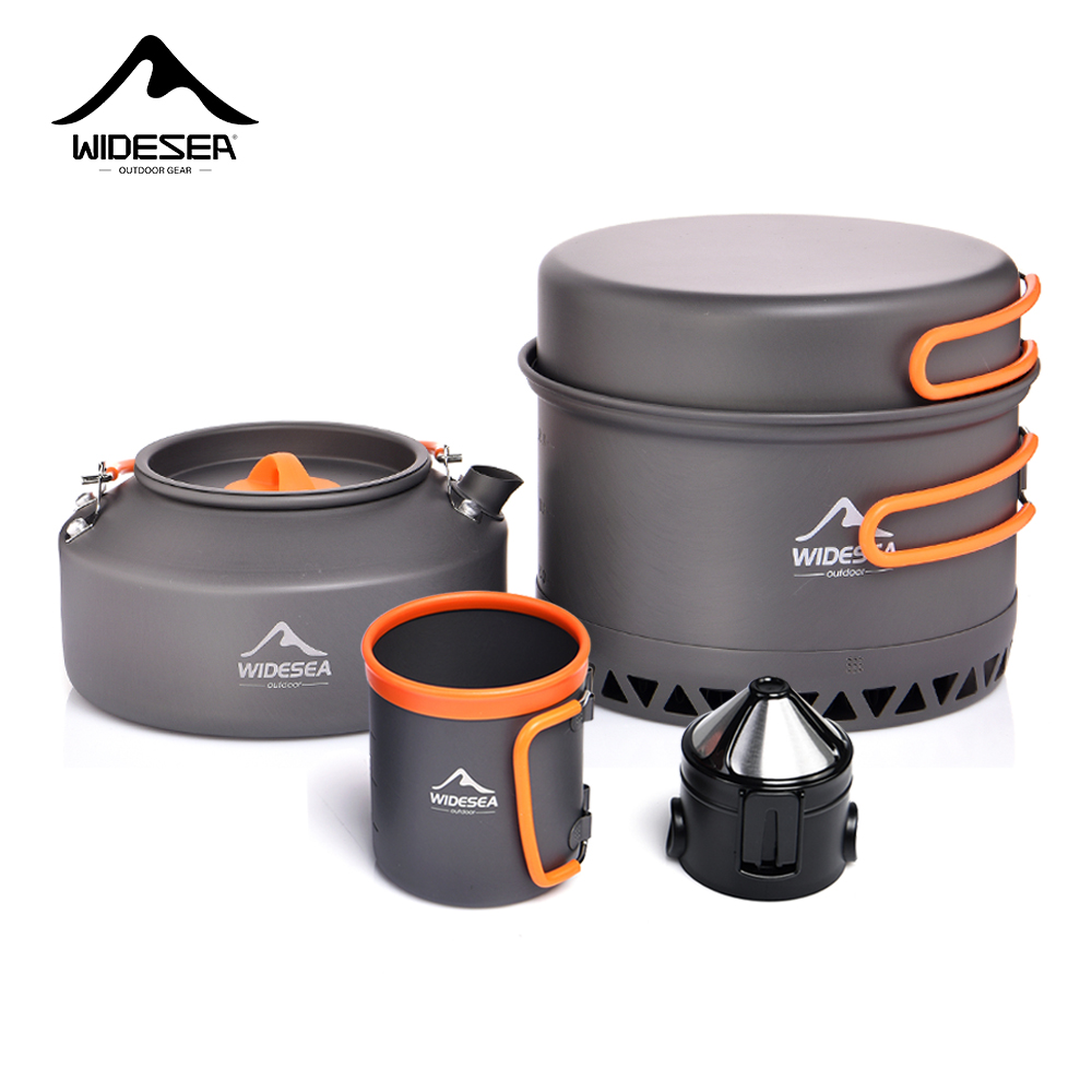 Camping Outdoor Cooking Table - Camping Tableware Outdoor Cookware Set Pots