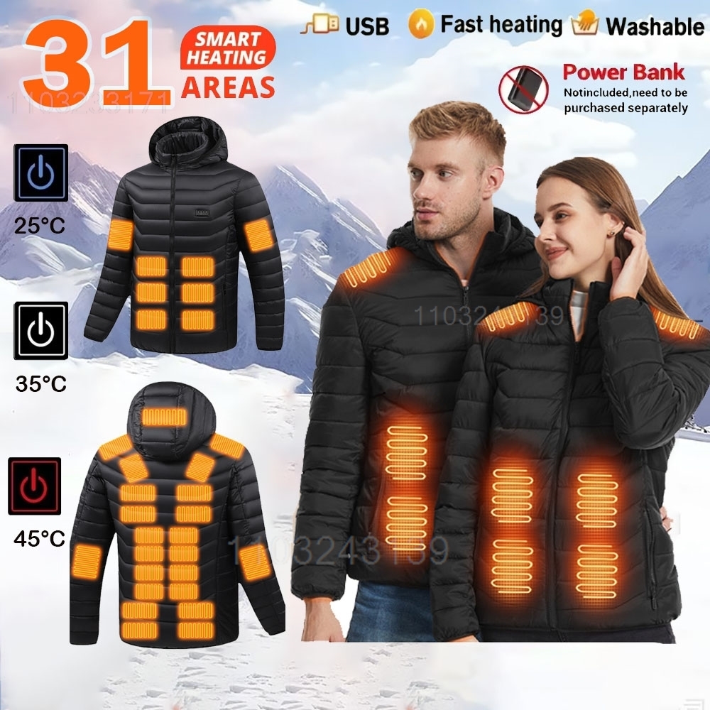 Camping Cooking Windbreak - 31 Areas Heated Jackets Men's Women's