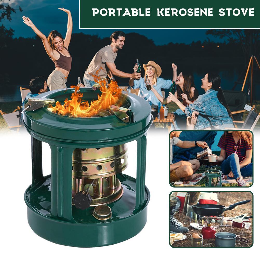 Camping Cooking Oil - Outdoor 8 Wicks Oil Heater Stove