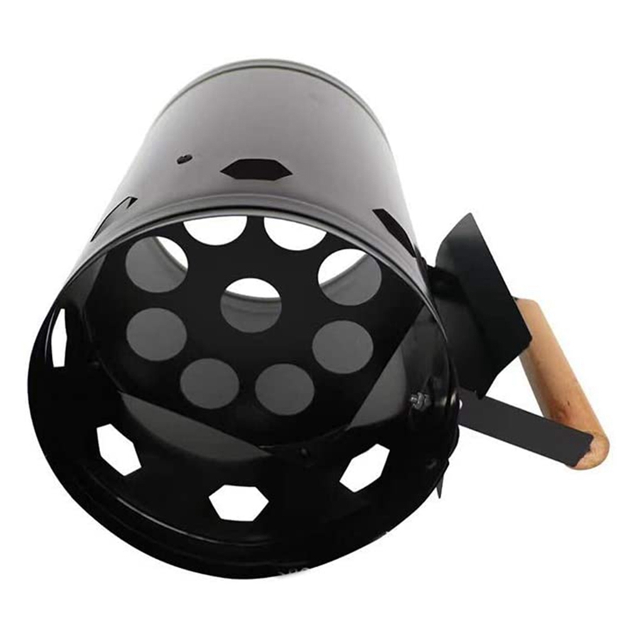 Charcoal Chimney Starter - Outdoor BBQ Rack Tools Outdoor Kitchen