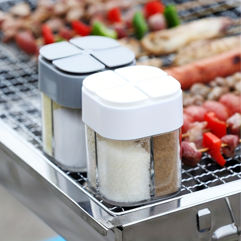 Camping Cooking Utensil Set - 4in1 Camping Seasoning Shaker Multi-Purpose Spice