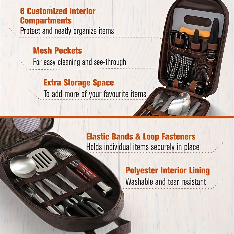 Outdoor Cooking Bag Camping St - Camping Cooking Equipment Bag ulasan dan harga