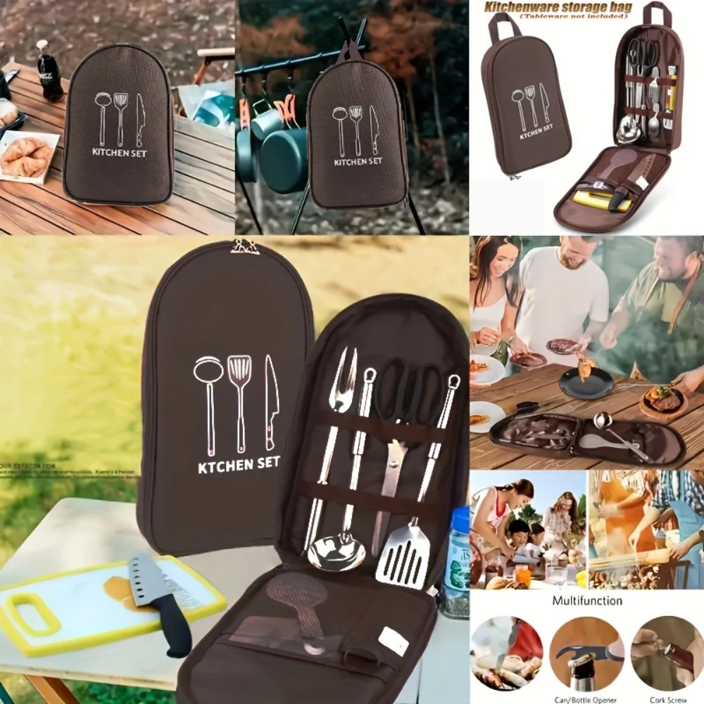 Portable Outdoor Cook Bag Camp - Camping Cooking Windscreen ulasan dan harga