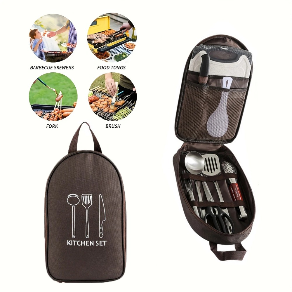 Portable Outdoor Cook Bag Camp - Camping Cooking Windscreen ulasan dan harga