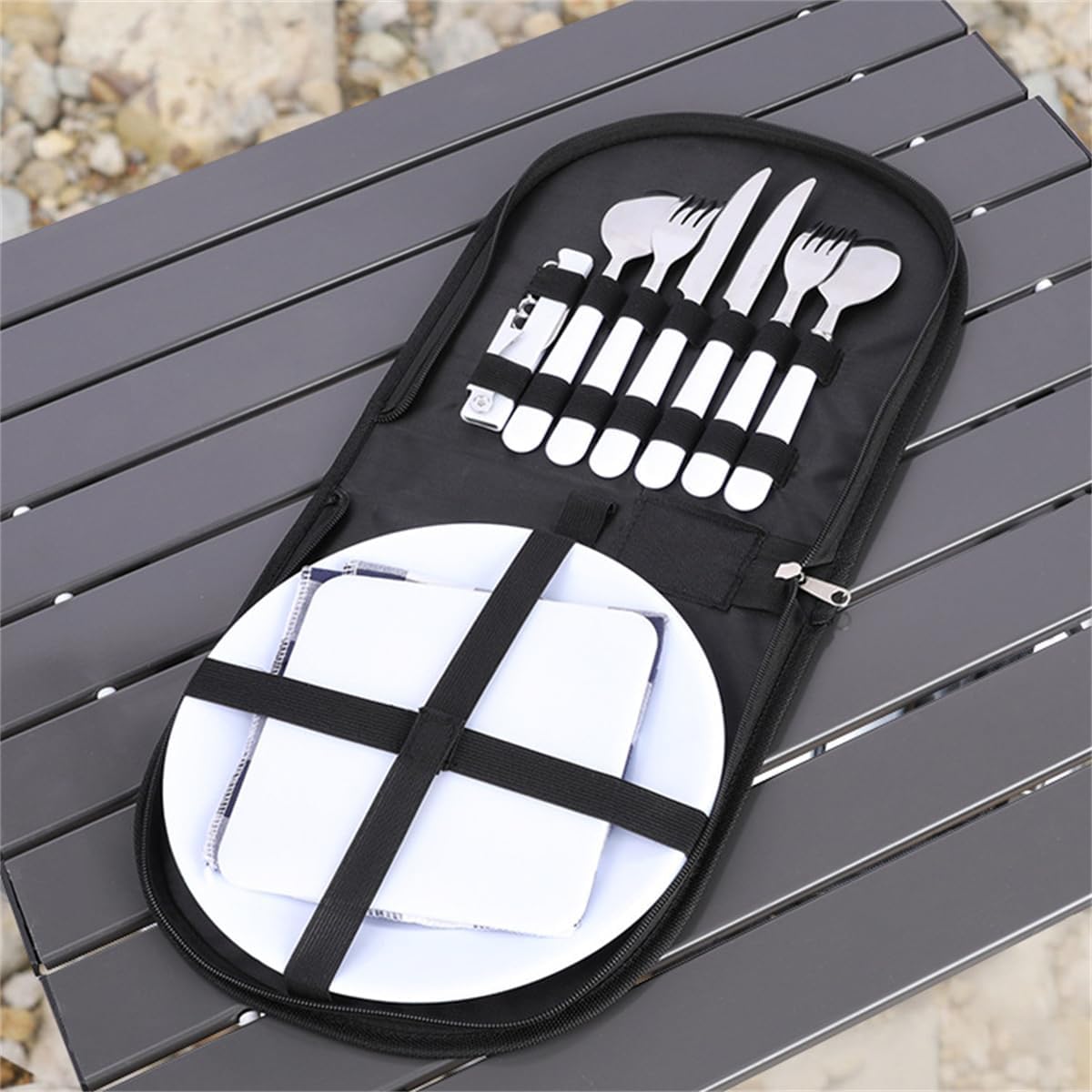 Camping Travel Cooking Utensil - Camping Cooking Equipment Bag ulasan dan harga