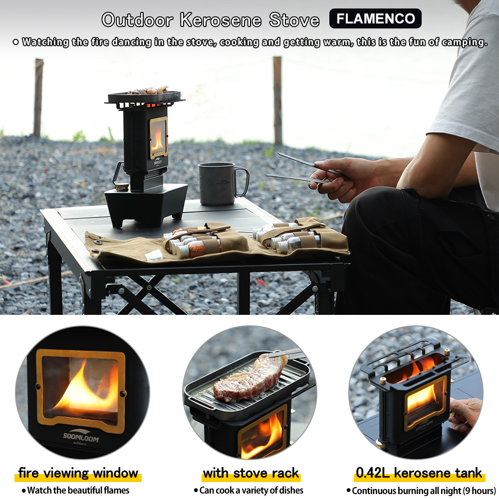 Soomloom Retro Firedance Oil L - Camping Cooking Oil ulasan dan harga