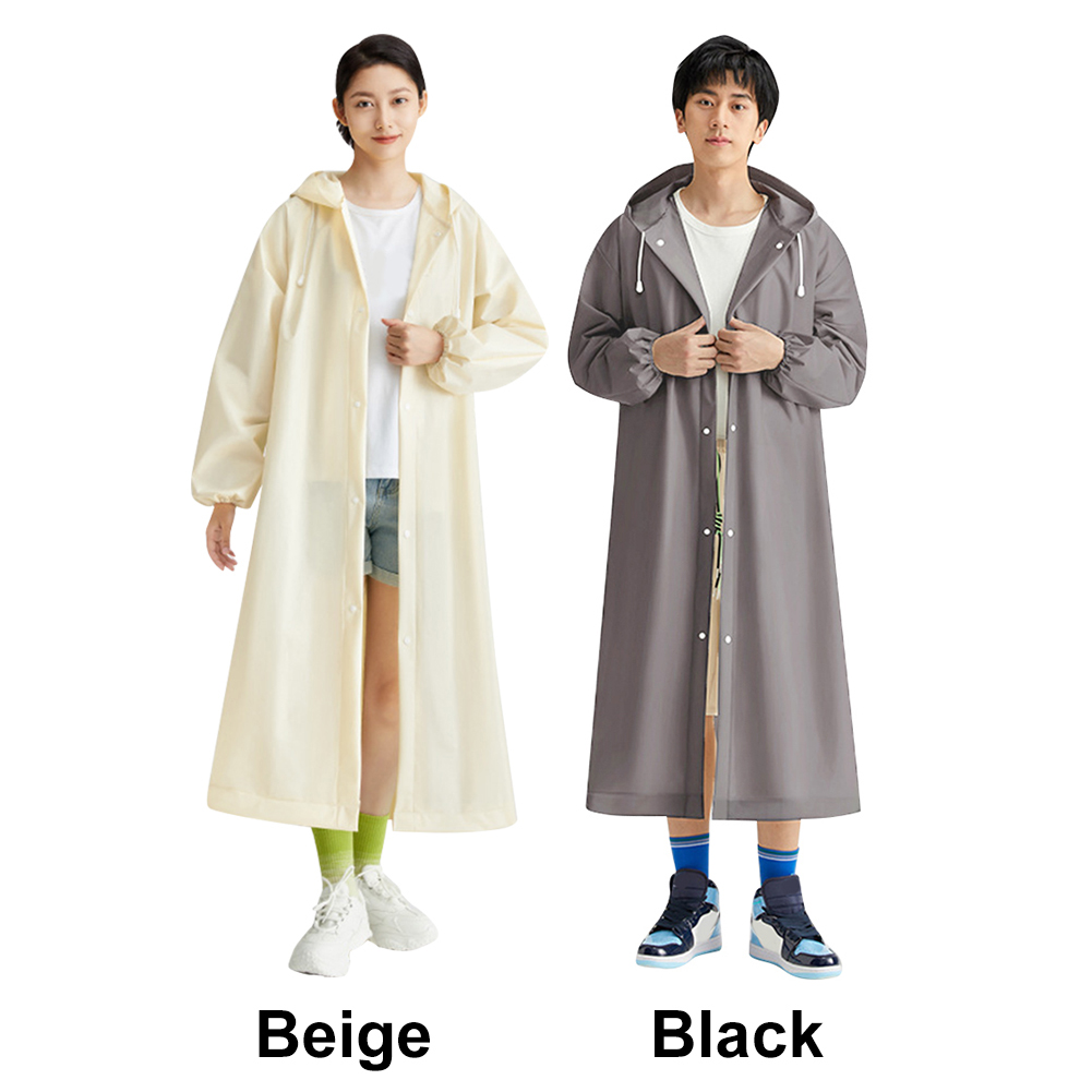 Adult Long Raincoat Non Dispos - Camping Cooking Windbreak ulasan dan harga