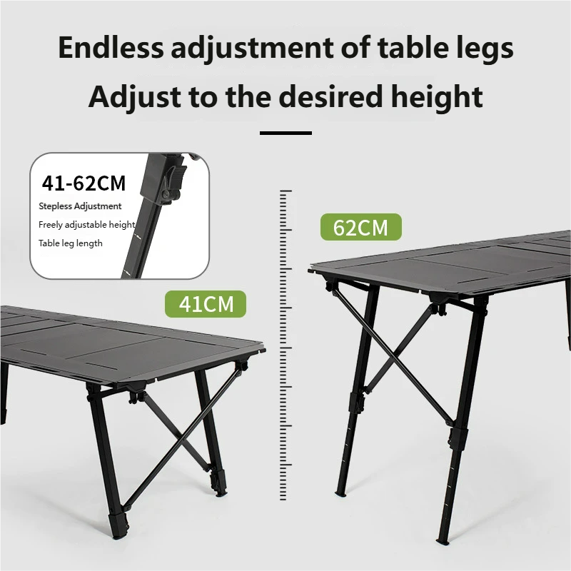 Portable Aluminum Alloy Igt Ta - Camping Outdoor Cooking Table ulasan dan harga
