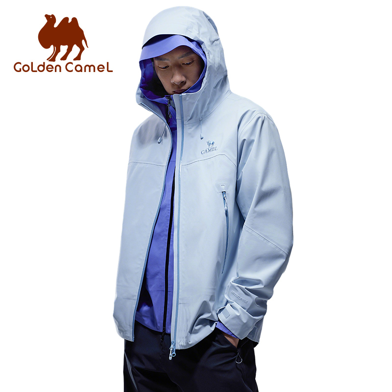 GOLDEN CAMEL Hard Shell Jacket - Camping Cooking Windbreak ulasan dan harga
