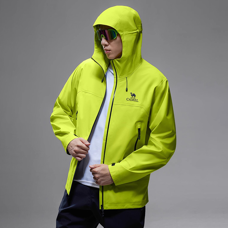 GOLDEN CAMEL Hard Shell Jacket - Camping Cooking Windbreak ulasan dan harga