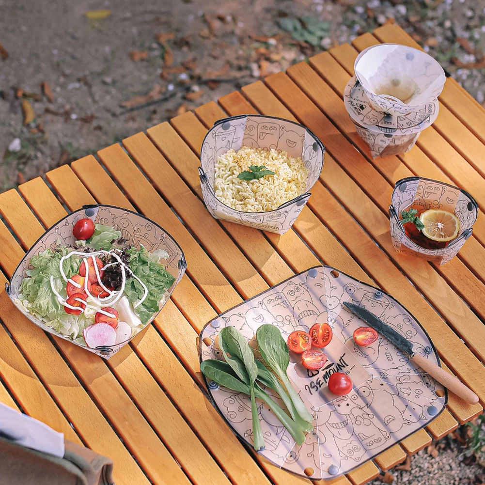 PP Foldable Dinnerware Portabl - Camping Cooking Bowl ulasan dan harga