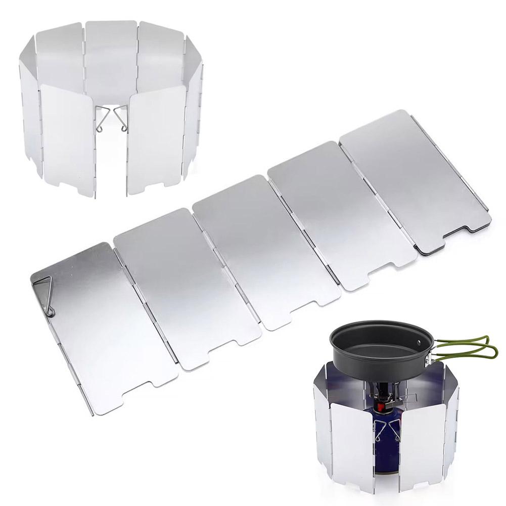 Outdoor Foldable Wind Shield C - Camping Cooking Windscreen ulasan dan harga
