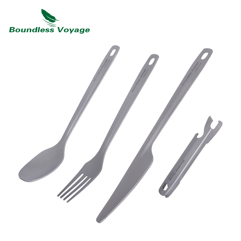 Boundless Voyage Utility Cutle - Mess Kit Titanium ulasan dan harga