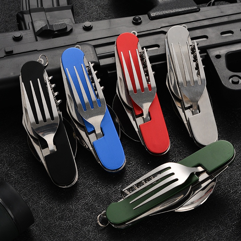 4 in 1 Folding Tableware Detac - Camping Outdoor Cooking Table ulasan dan harga