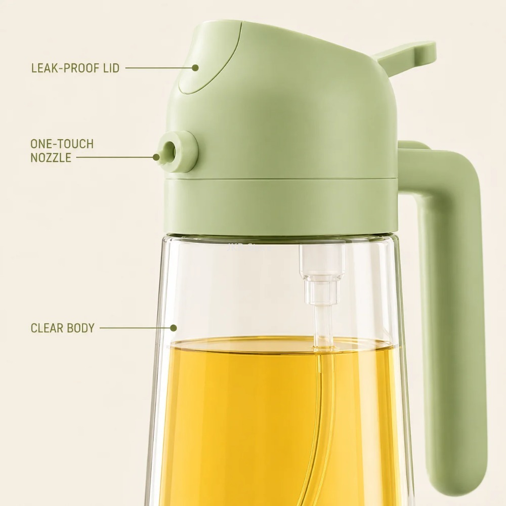 2 in 1 Olive Oil Sprayer Dispe - Camping Cooking Oil ulasan dan harga