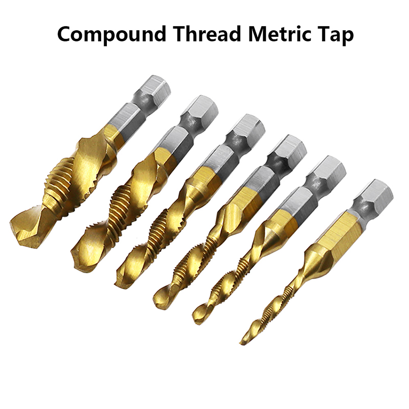 Hex Shank HSS Screw Thread Met - Mess Kit Titanium ulasan dan harga