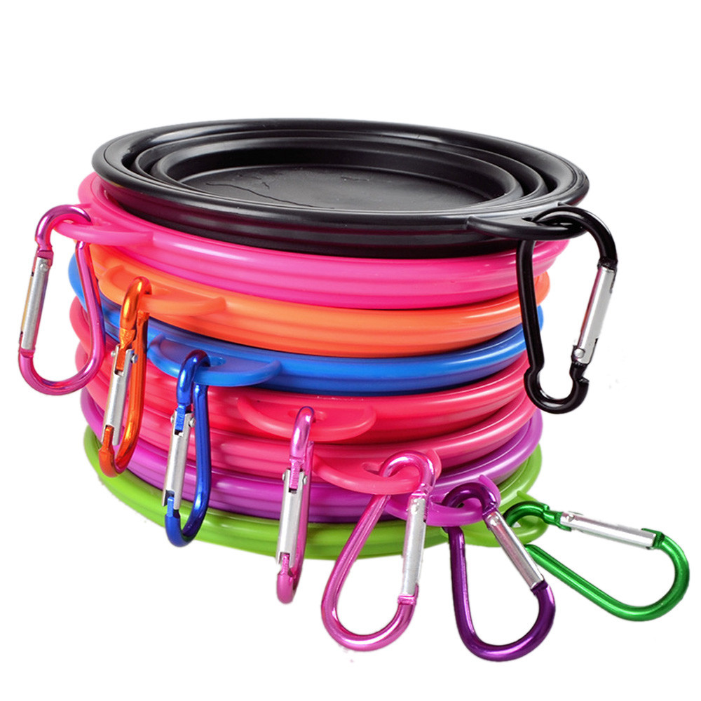 Collapsible Pet Silicone Dog F - Camping Cooking Bowl ulasan dan harga