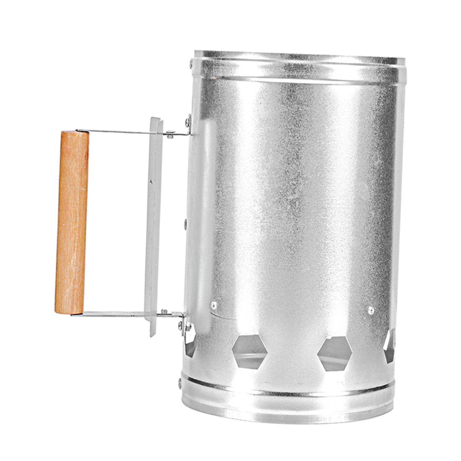 Chimney Starter BBQ Steel Ligh - Charcoal Chimney Starter ulasan dan harga