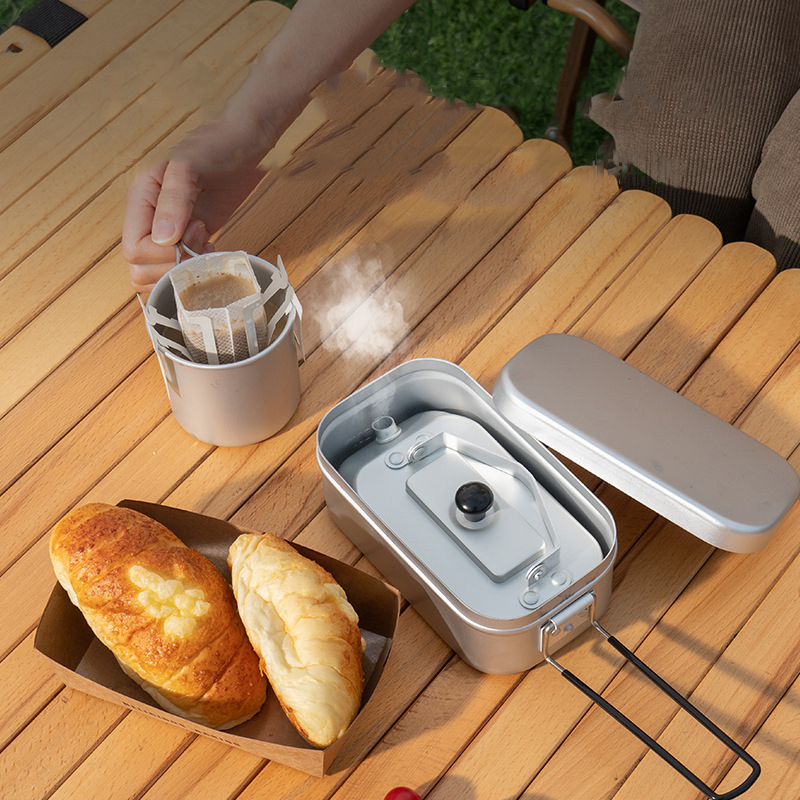 Ultralight Portable Picnic Cam - Mess Kit Titanium ulasan dan harga