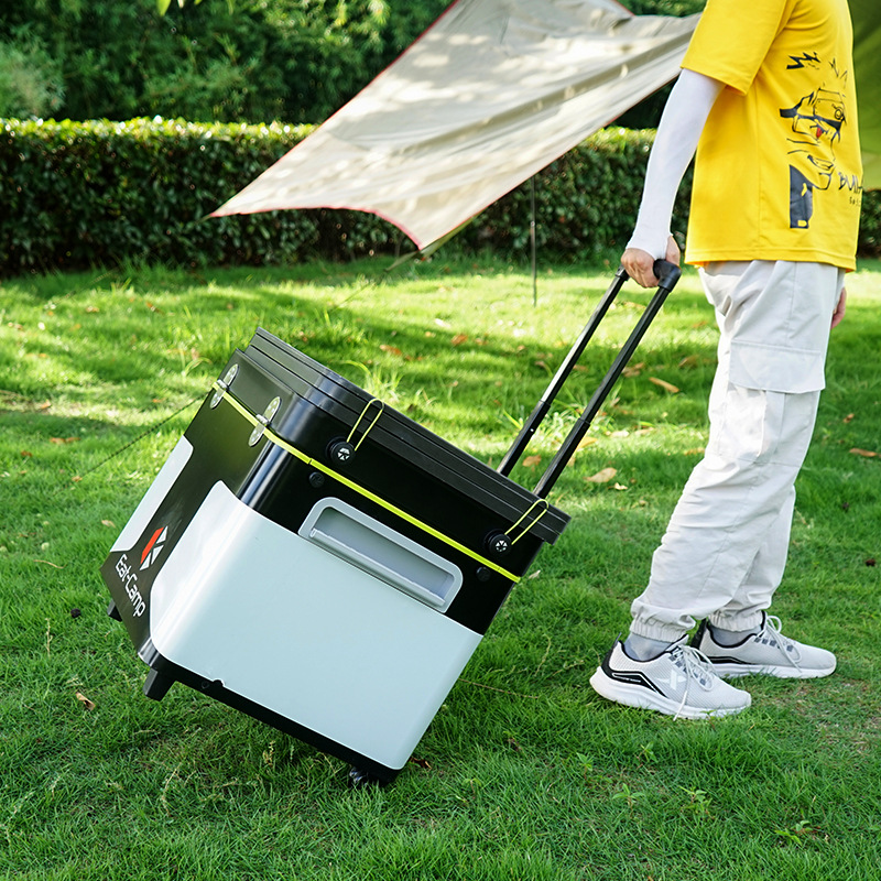 Portable Mobile Camping Kitche - Camping Cooking Table With Storage ulasan dan harga