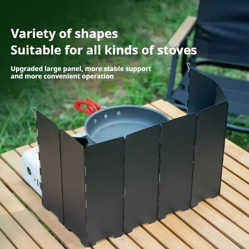Outdoor Camping Windproof 10 P - Camping Cooking Windscreen ulasan dan harga