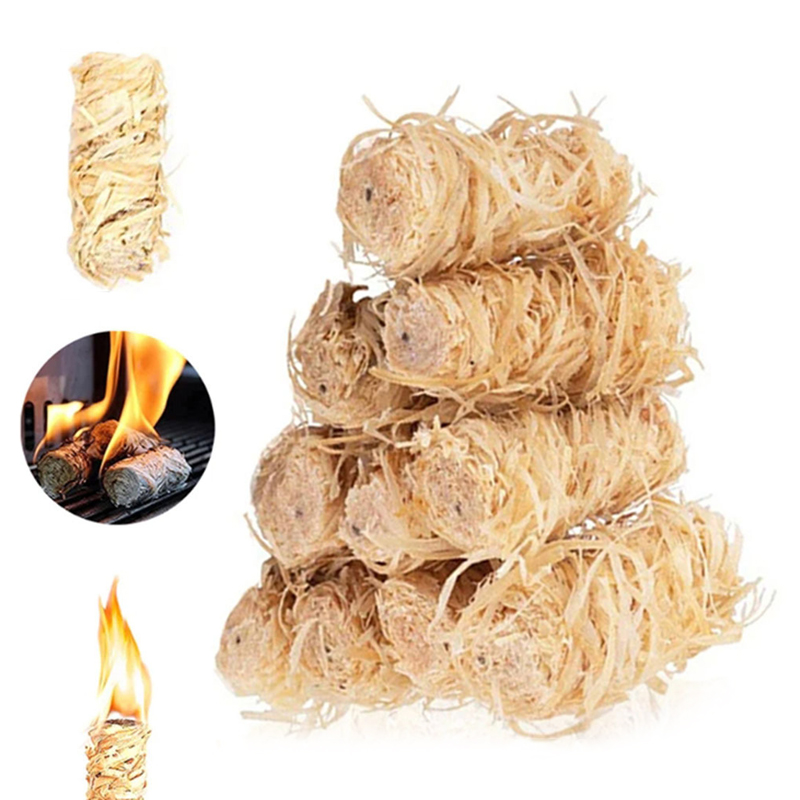 30/60/100/120PCS Natural Fire  - Charcoal Chimney Starter ulasan dan harga