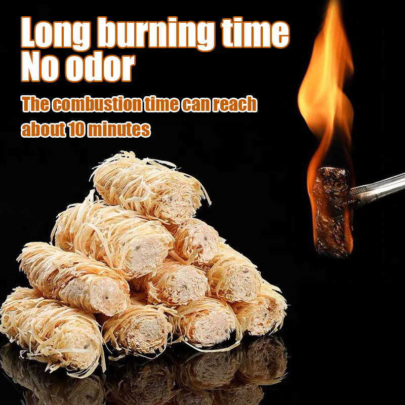 30/60/100/120PCS Natural Fire  - Charcoal Chimney Starter ulasan dan harga
