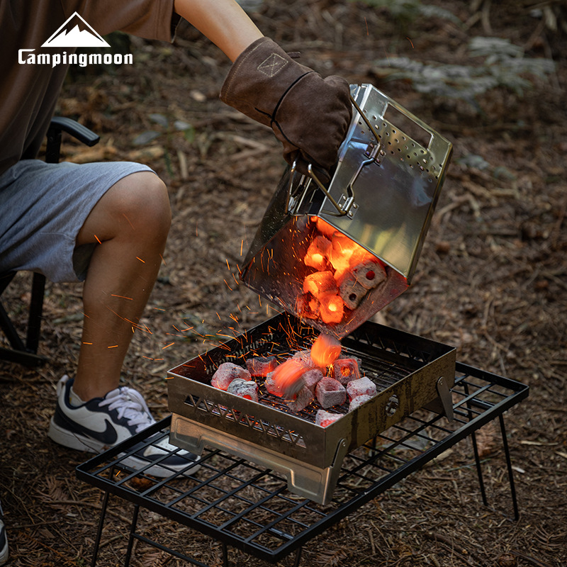 CAMPINGMOONMT-18 Foldable Port - Charcoal Chimney Starter ulasan dan harga