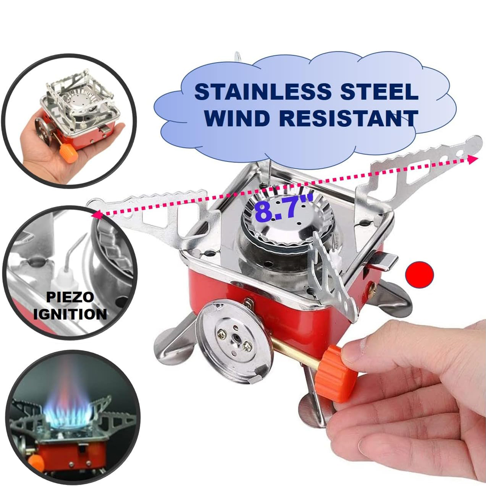 Portable Burner Camping Foldab - Camping Cooking Equipment Bag ulasan dan harga