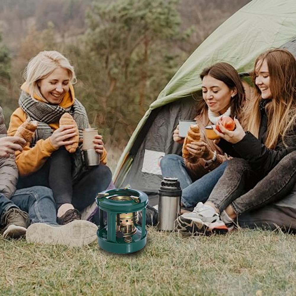 Outdoor 8 Wicks Oil Heater Sto - Camping Cooking Oil ulasan dan harga
