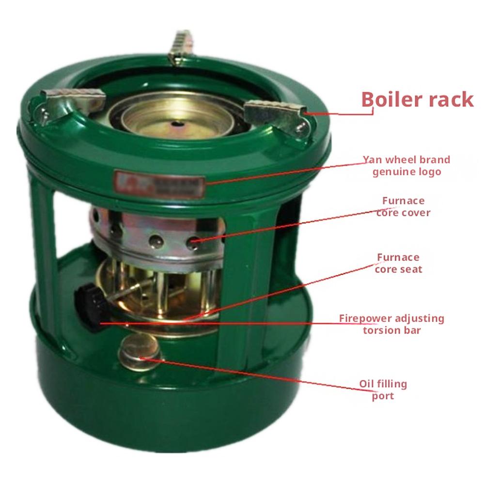 Outdoor 8 Wicks Oil Heater Sto - Camping Cooking Oil ulasan dan harga