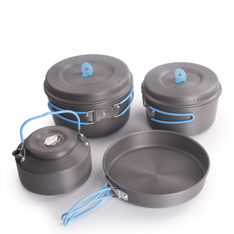 Aluminum Outdoor Camping Cookw - Camping Cooking Equipment Bag ulasan dan harga