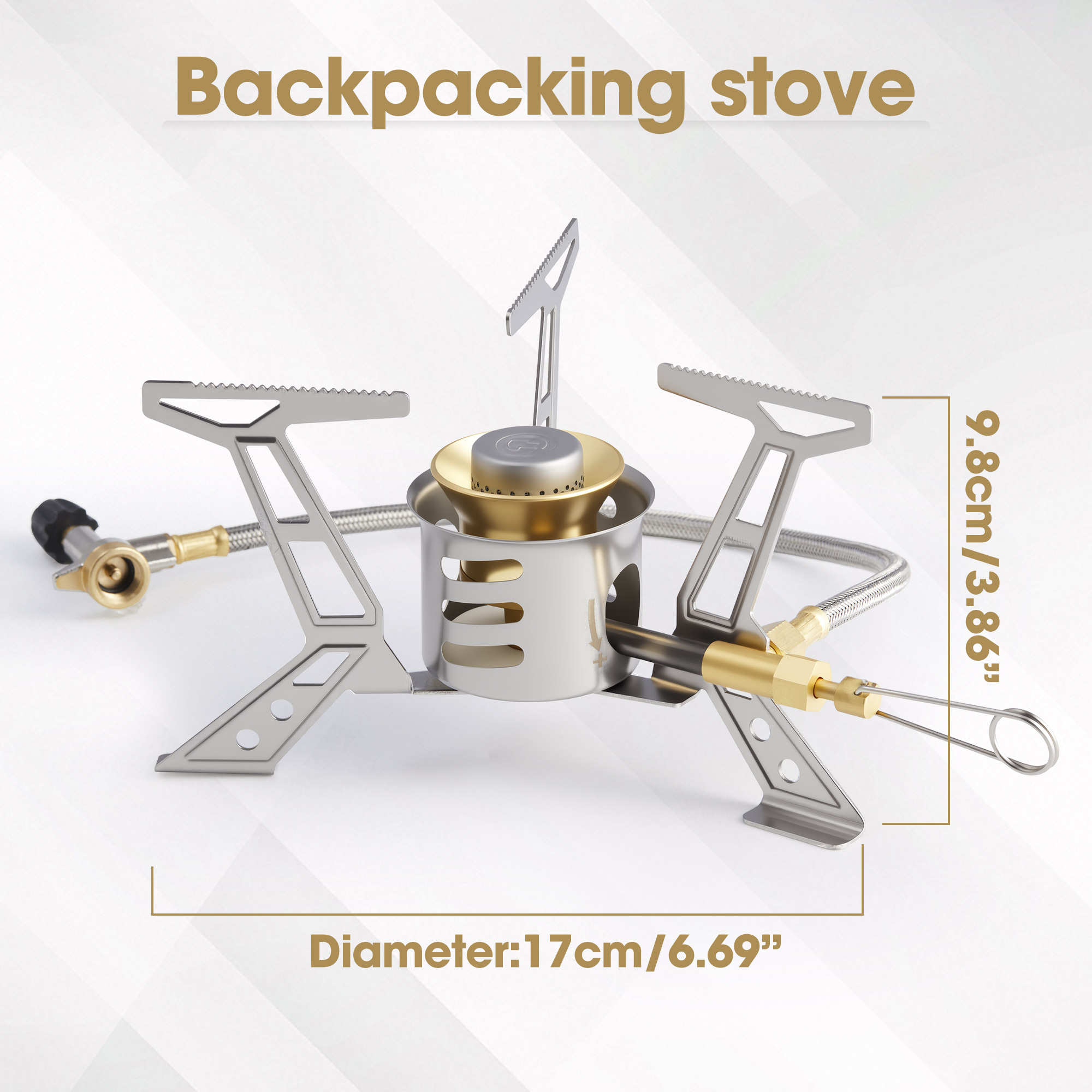 Fuel Oil Stove Petrol Burner M - Camping Cooking Oil ulasan dan harga