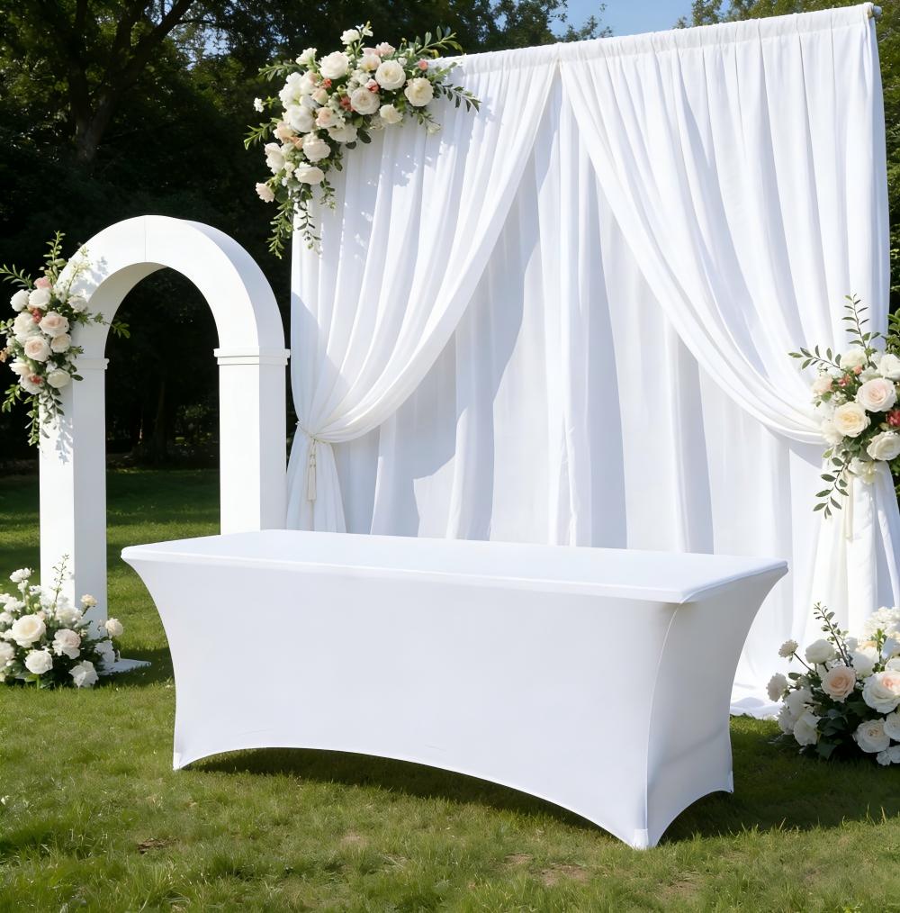 Wedding Decoration Spandex Fit - Camping Cooking Table Foldable ulasan dan harga