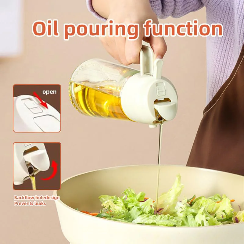 2 in 1 Pour Spray Sprayer Kitc - Camping Cooking Oil ulasan dan harga