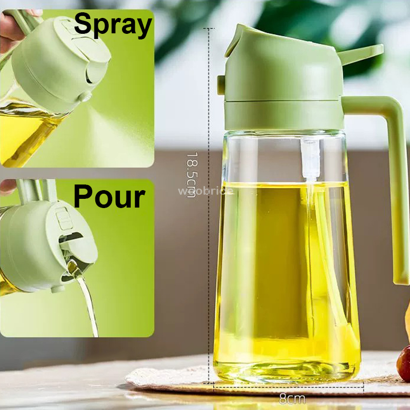 2 in 1 Pour Spray Sprayer Kitc - Camping Cooking Oil ulasan dan harga