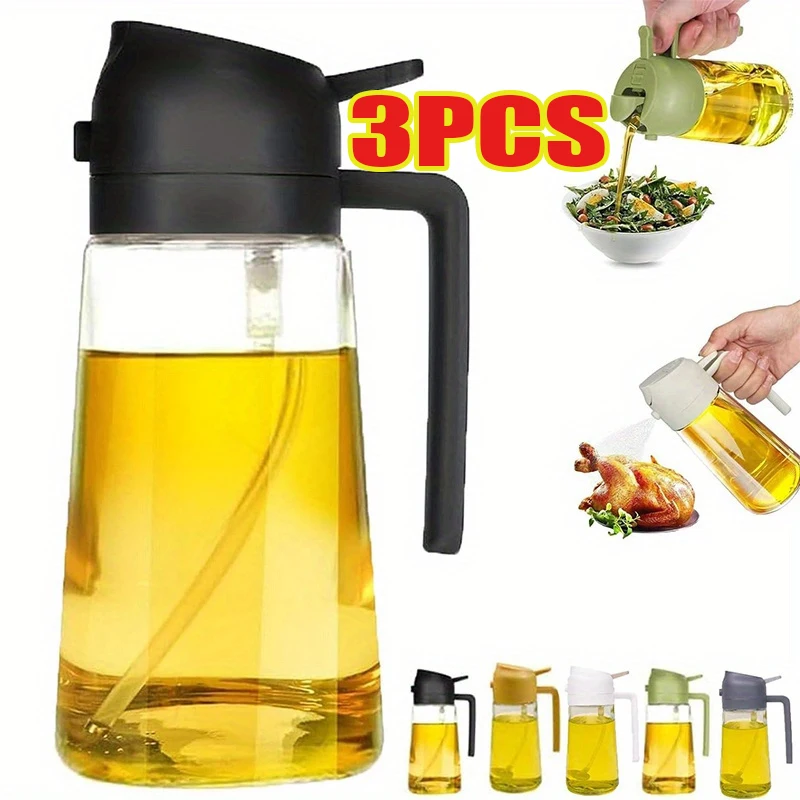 Oil Spray 2-in-1 Plastic House - Camping Cooking Oil ulasan dan harga