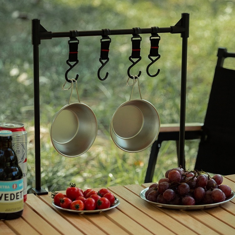 PACOONE Camping Shelf IGT Lant - Camping Outdoor Cooking Table ulasan dan harga