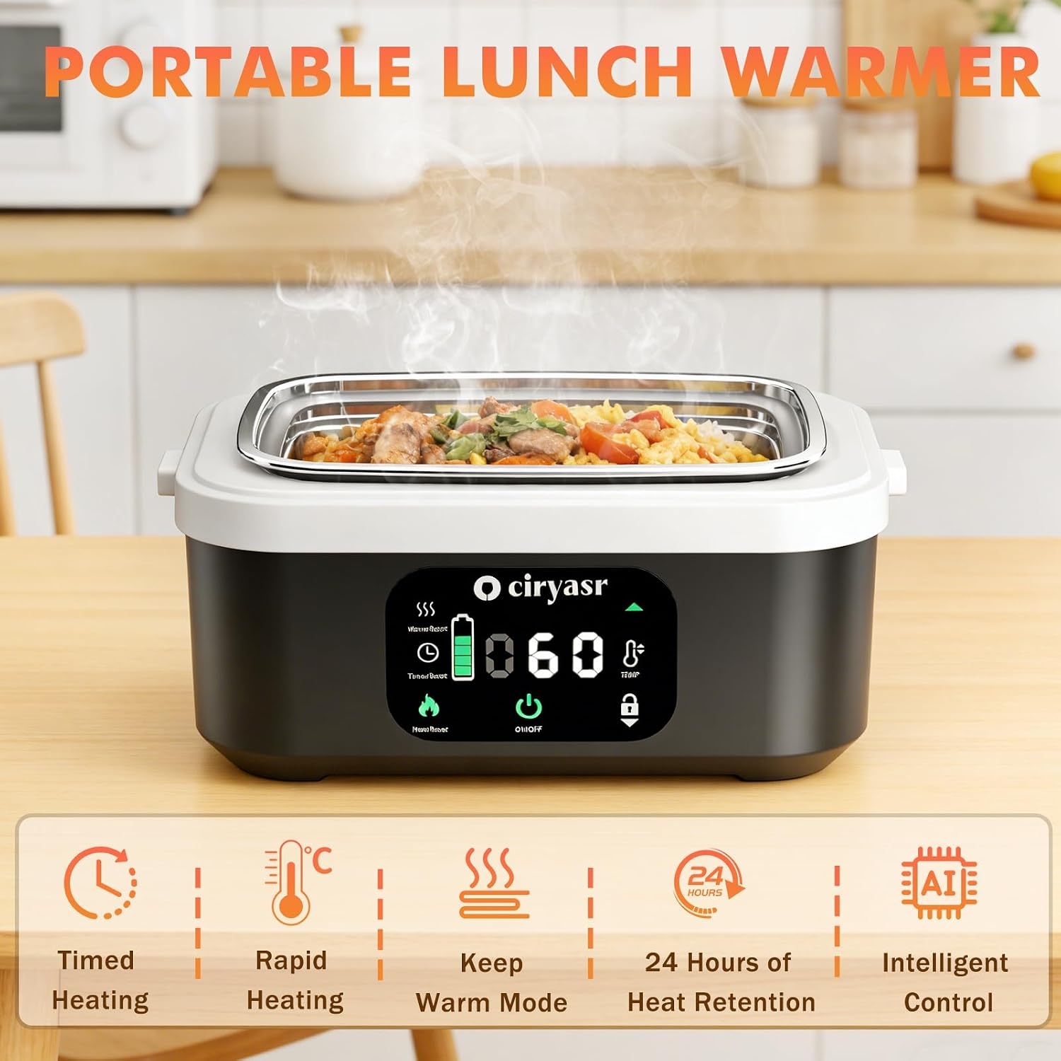 Powerful Electric Lunch Box, 1 - Camping Outdoor Cooking Table ulasan dan harga