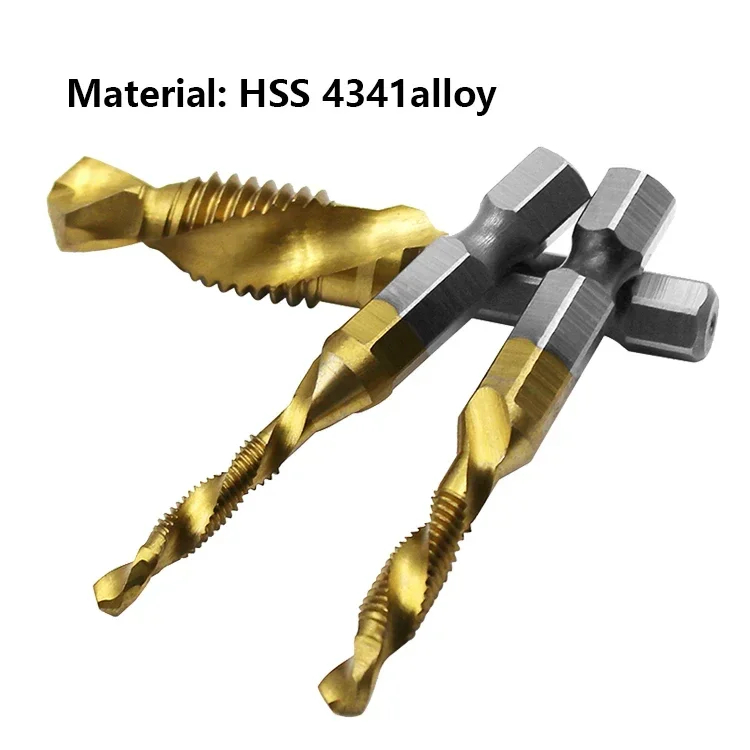 6PCS Metric Titanium Drill Tap - Mess Kit Titanium ulasan dan harga