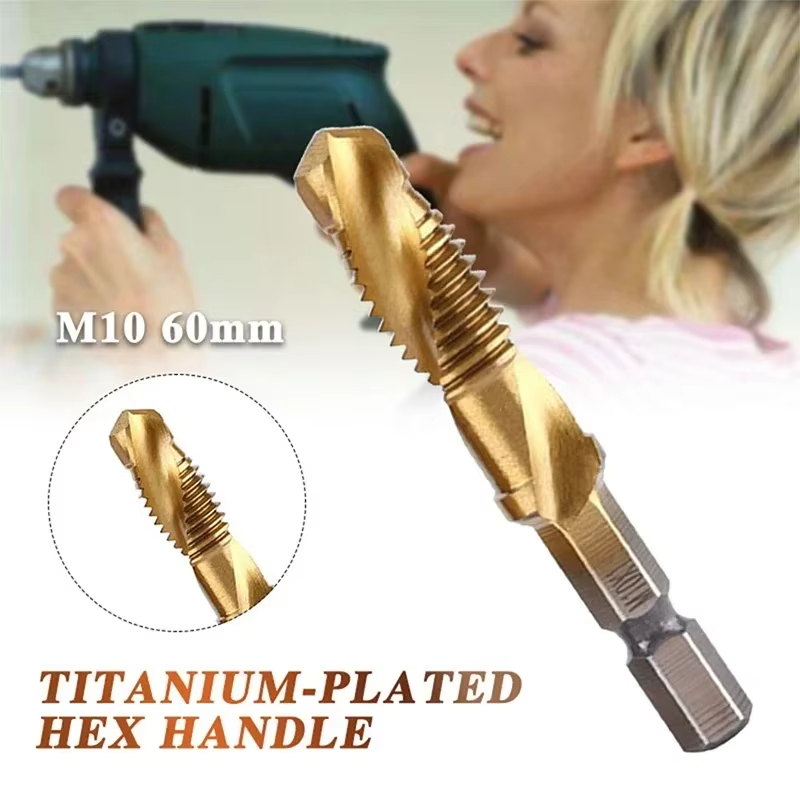 6PCS Metric Titanium Drill Tap - Mess Kit Titanium ulasan dan harga