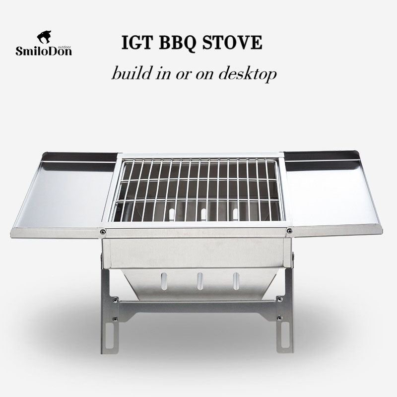 SmiloDon IGT BBQ Stove 1 Unit  - Camping Cooking Table Foldable ulasan dan harga