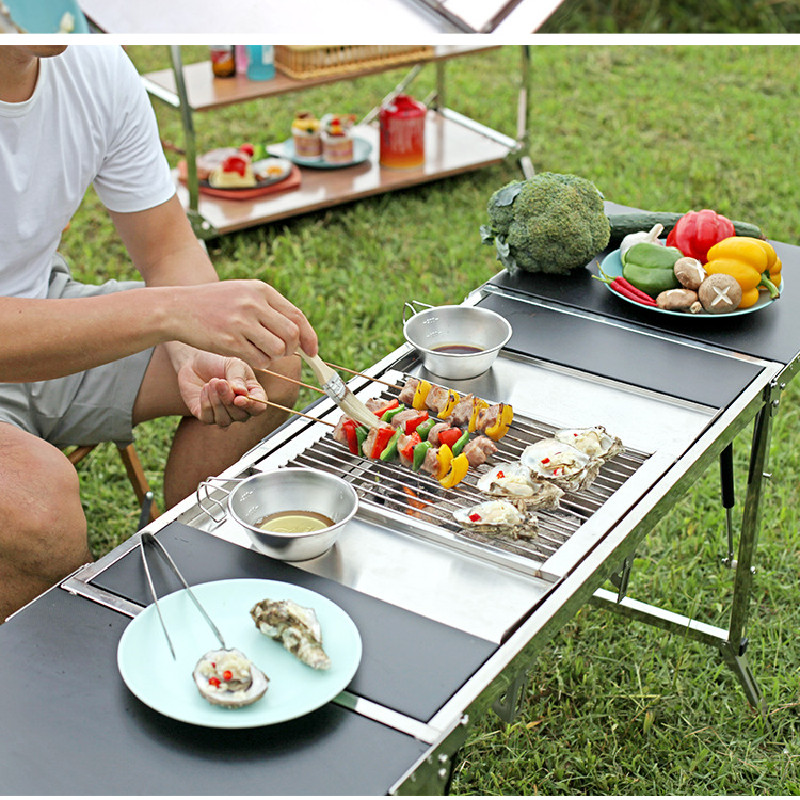SmiloDon IGT BBQ Stove 1 Unit  - Camping Cooking Table Foldable ulasan dan harga