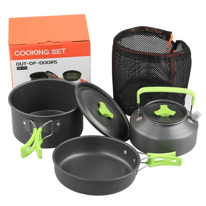 Camping Cooking Set, Outdoor K - Camping Cooking Backpack ulasan dan harga