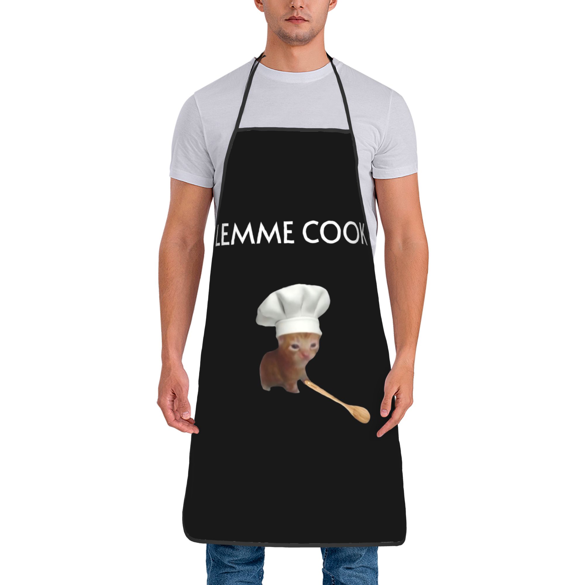 Chef Cat Kitten Meme Lemme Coo - Camping Cooking Oil ulasan dan harga