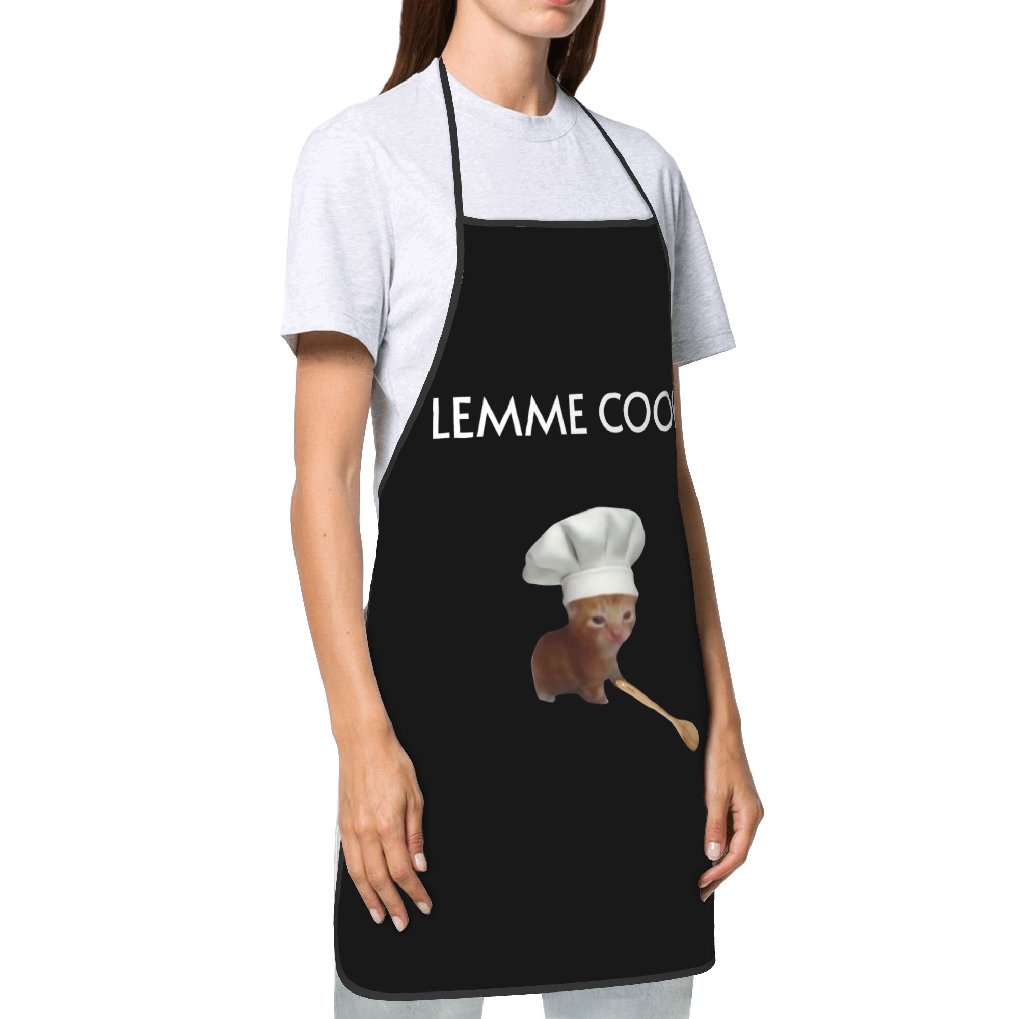 Chef Cat Kitten Meme Lemme Coo - Camping Cooking Oil ulasan dan harga