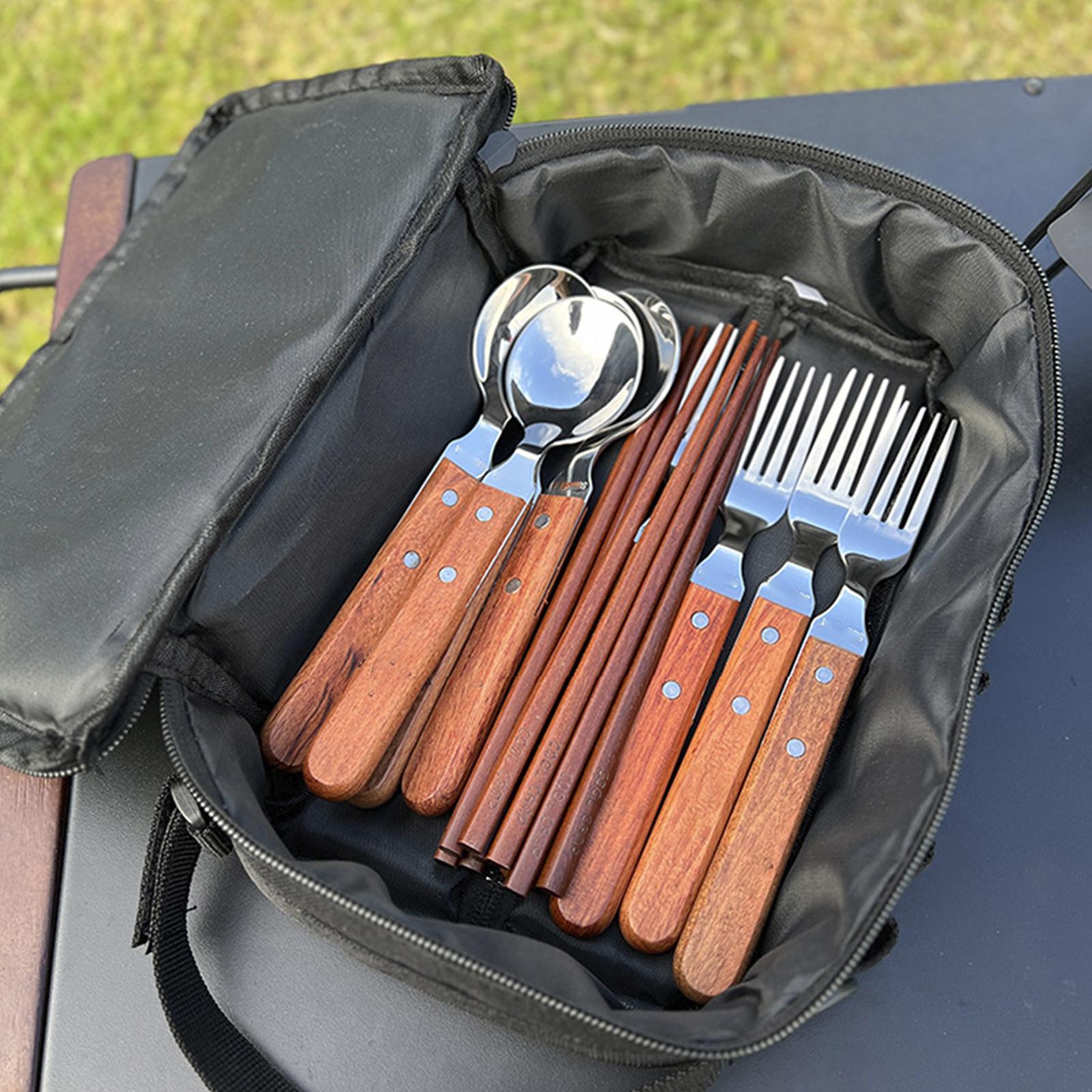 Camping Cookware Organizer Cam - Camping Cooking Caddy ulasan dan harga