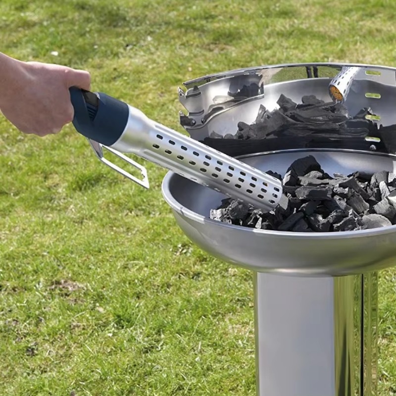 Kamado Smoker BBQ Starter Gril - Charcoal Chimney Starter ulasan dan harga