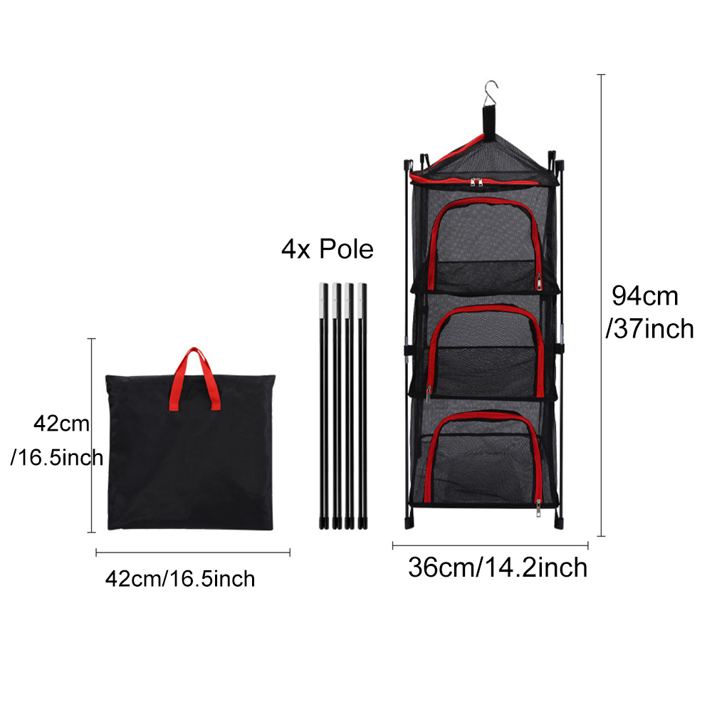 Camping Storage Drying Net 3 L - Camping Cooking Bowl ulasan dan harga