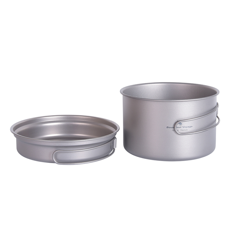 Boundless Voyage Titanium Pot  - Camping Cooking Set With Kettle ulasan dan harga